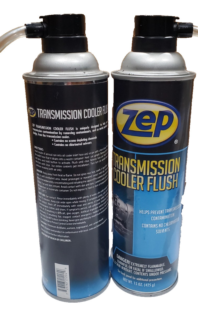 ZEP transmission cooler flush 15oz 2 cans