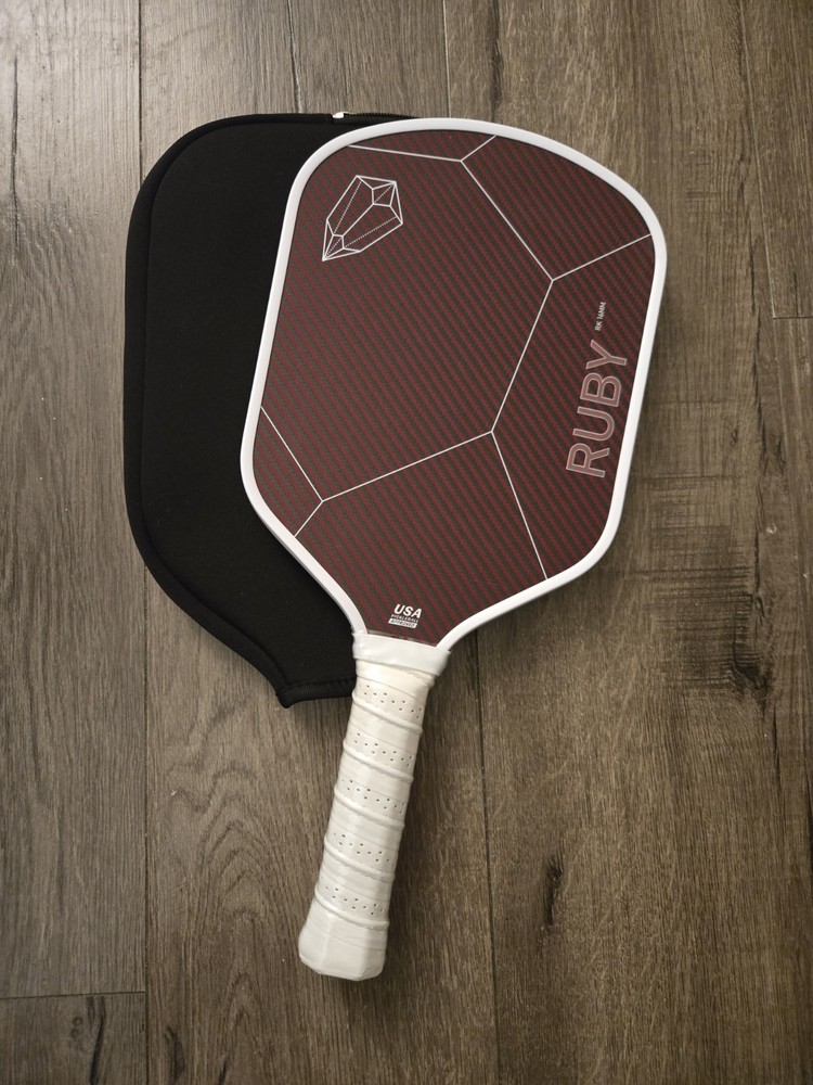 NEW Ruby RK 16mm Pickleball Paddle RED