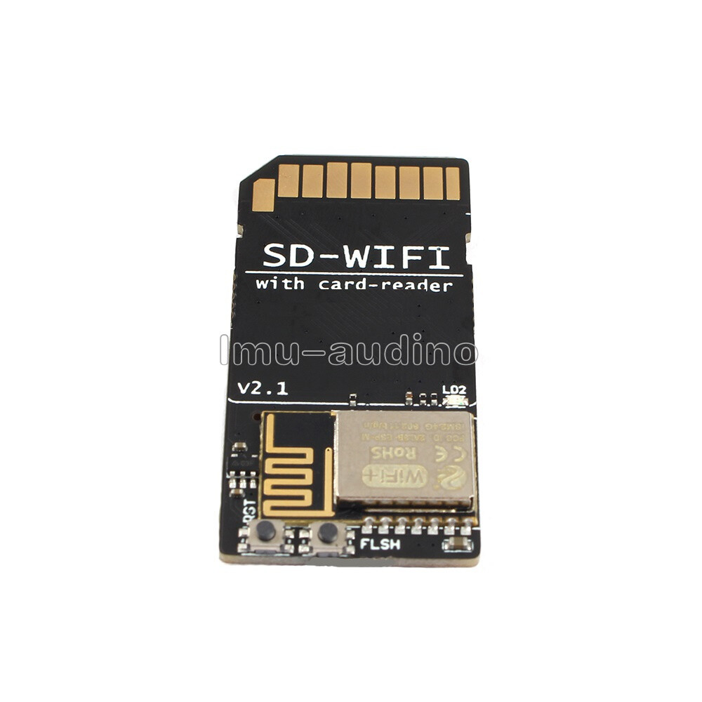 SD-WIFI with Card-Reader Module ESP8266 USB to serial Wireless Transmission