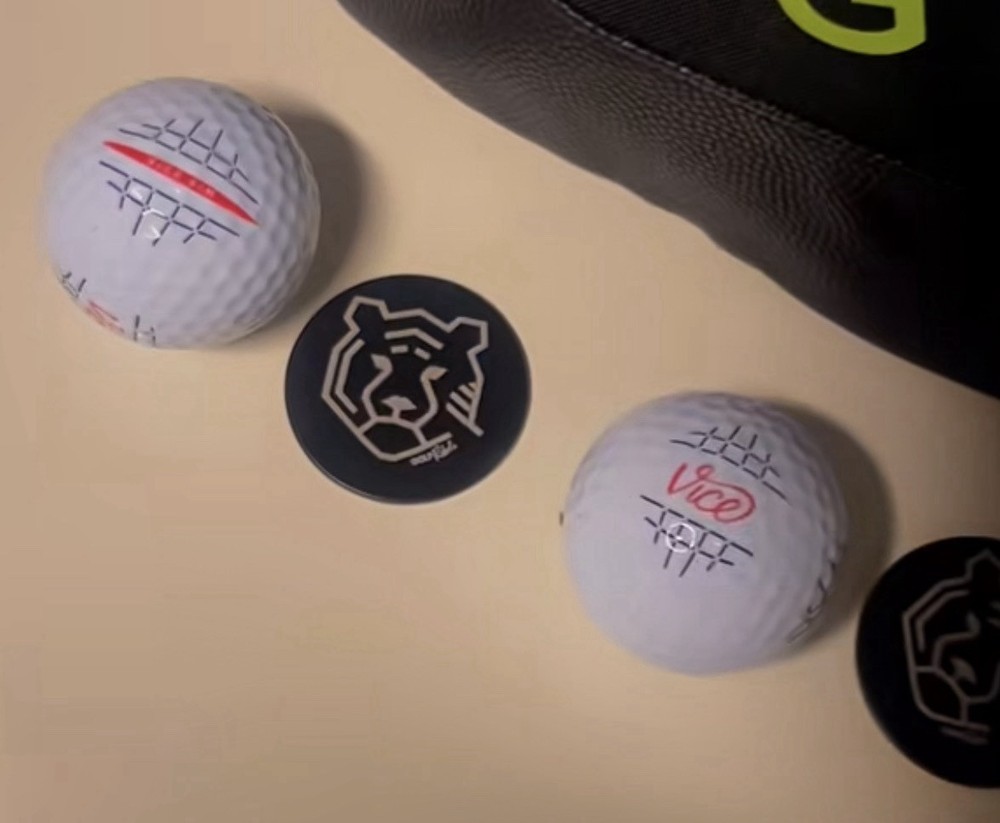 Rare Vice Sim Simulator Golf Ball 3 Pack PROTOTYPE