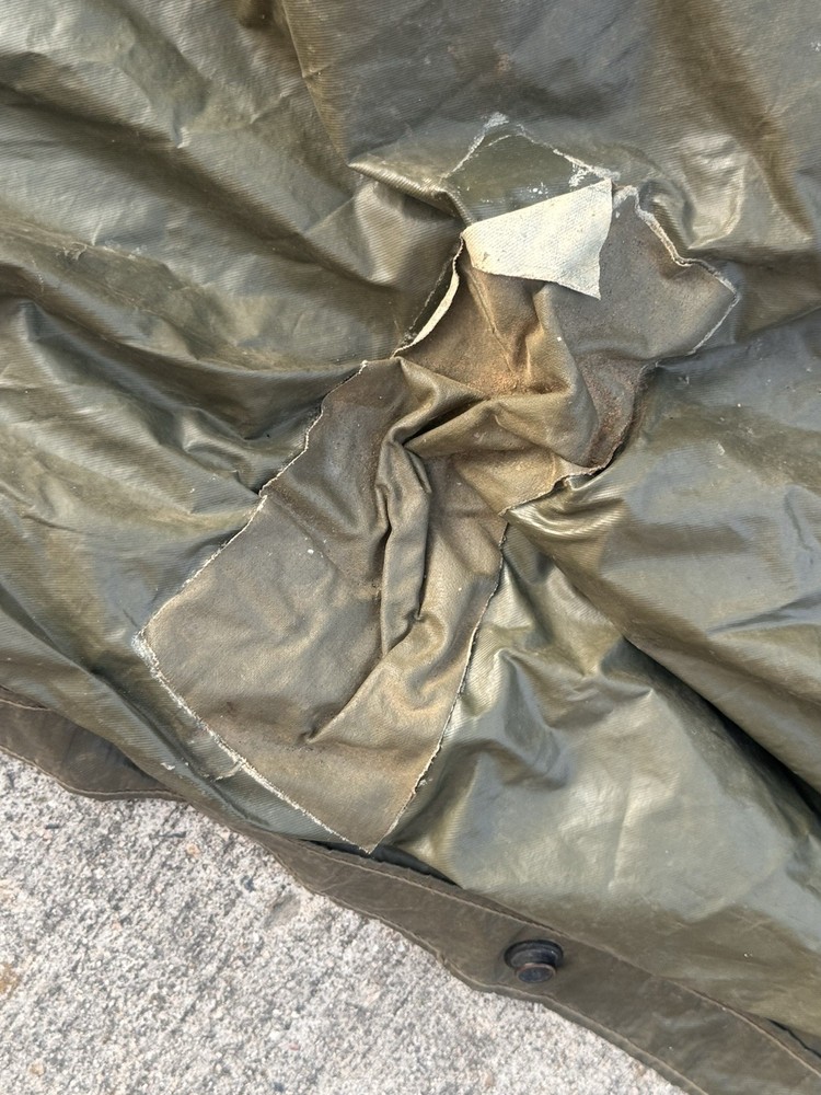 Vietnam War U.S. Rubberized Poncho 1959 Dated