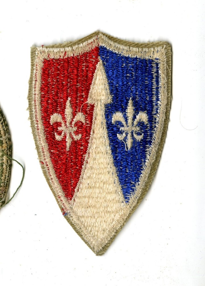 Theater Area Support Command White Back Patch Cut Edge Vintage