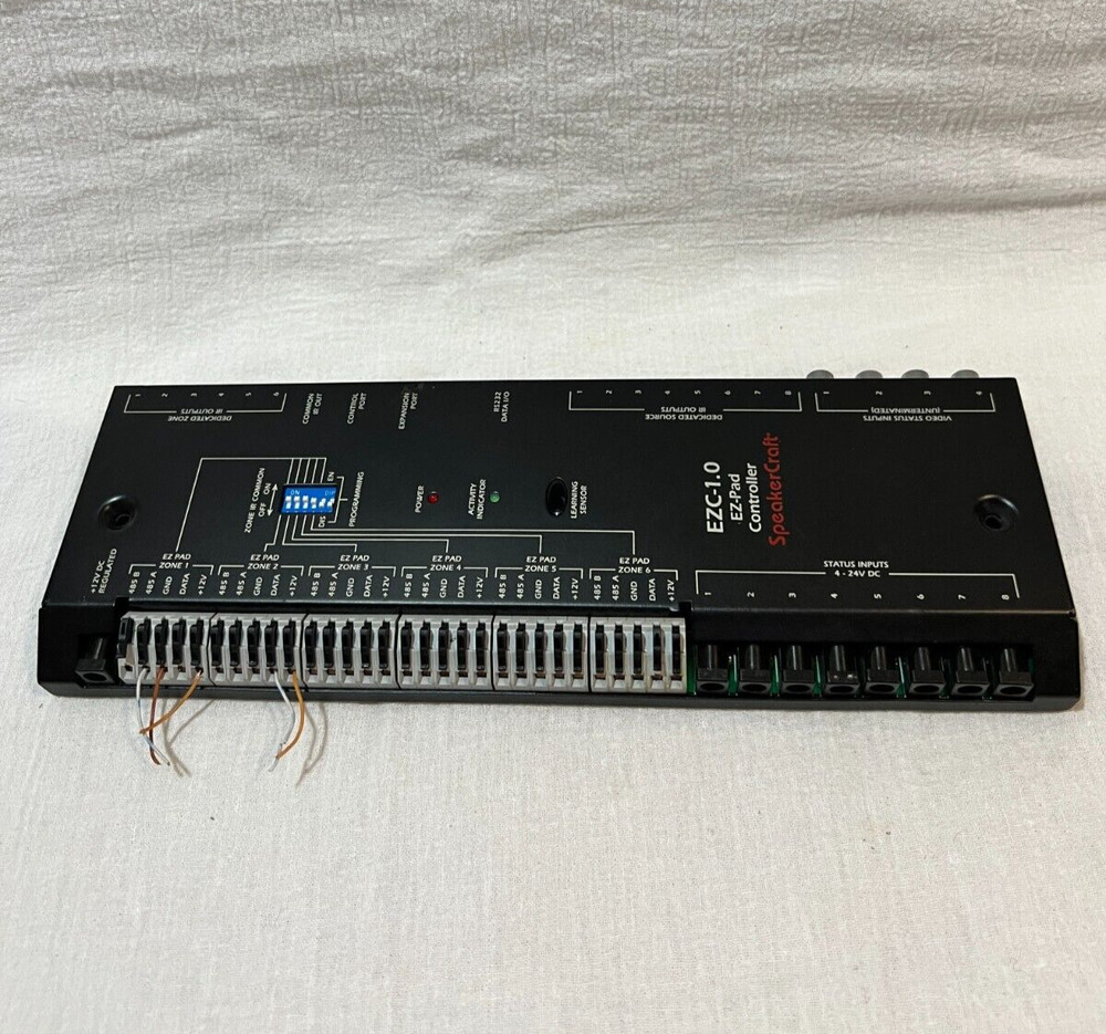 Speakercraft EZC-1.0 / EZ-Pad Controller 6 Zones Control Unit