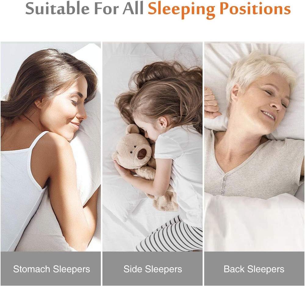 Bed Memory Foam Pillow Soft and Comfortable Standard Size Pillows for Sleeping