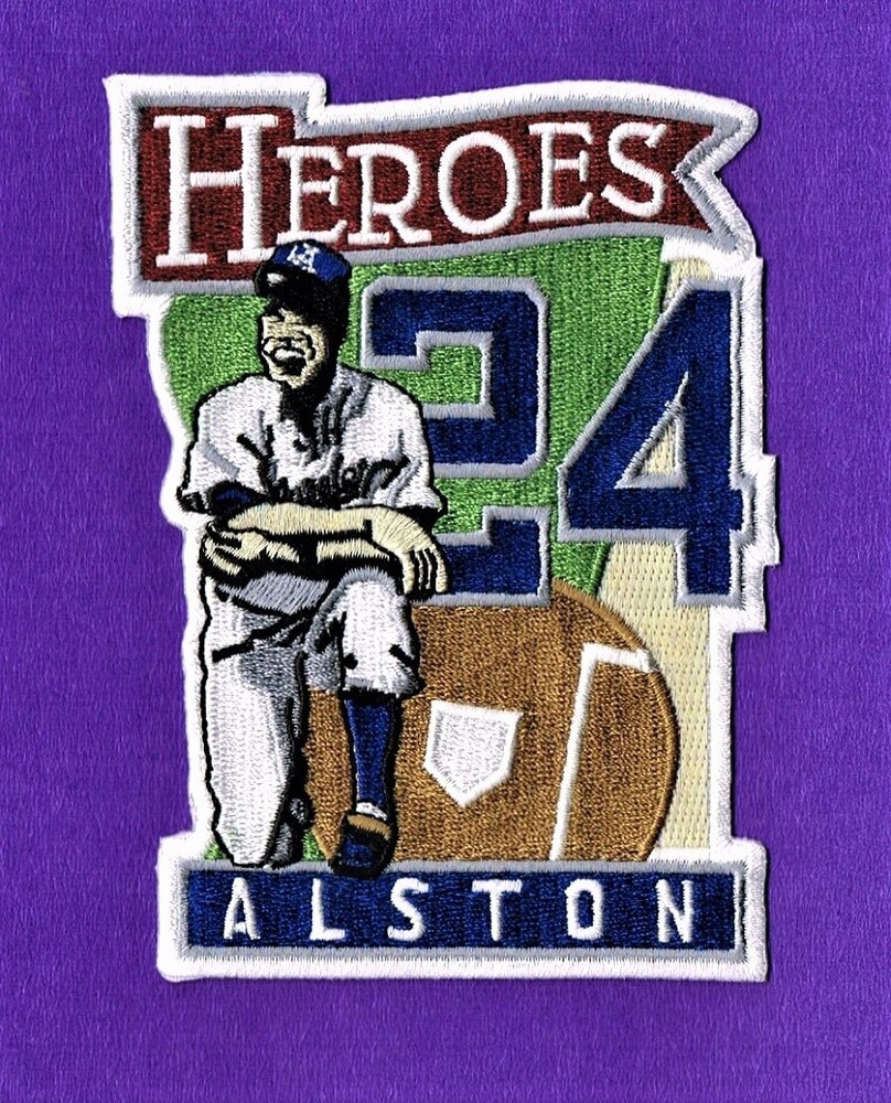 WALT ALSTON HEROES LA DODGERS AUTHENTIC MLB PATCH