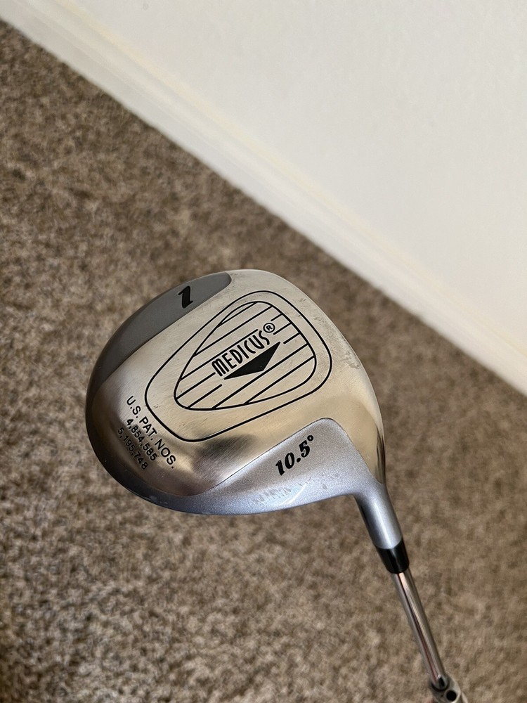 Medicus Dual Hinge Right Handed 10.5° Golf Driver NICE