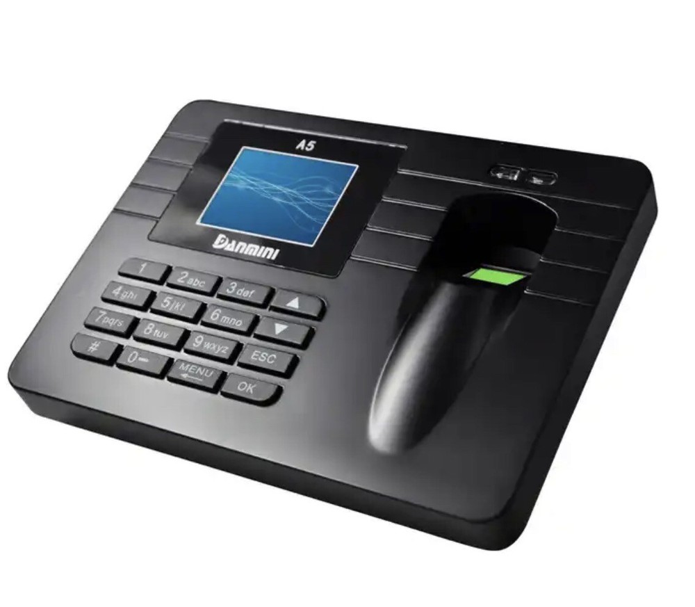 DANMINI A5 2.4 LCD Display Smart Attendance Machine With Fingerprint Biometric