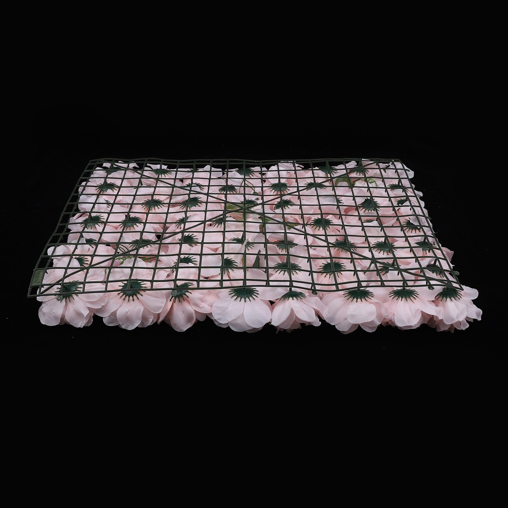 6X Artificial Hydrangea Rose Photo Wall Flower Wall Panel Wedding Stage Decor US