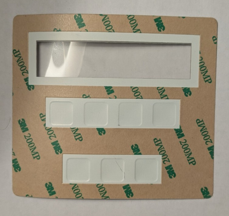 Control panel overlay for Bryce Seacap 11k 13k inkjet addressing printers
