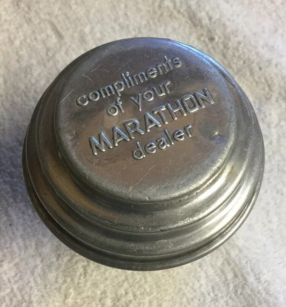 Vintage Marathon Aluminum Measuring Cup