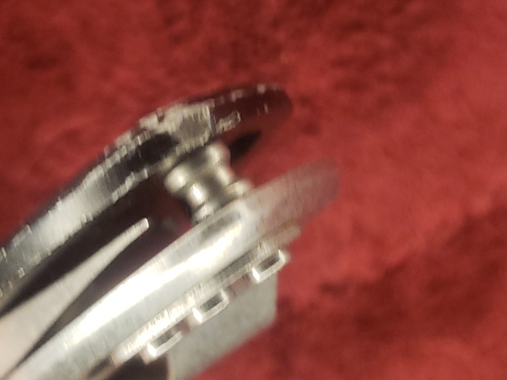 Gerber Kettlebell Pocket Knife Frame Lock Plain Edge Blade kettlebell