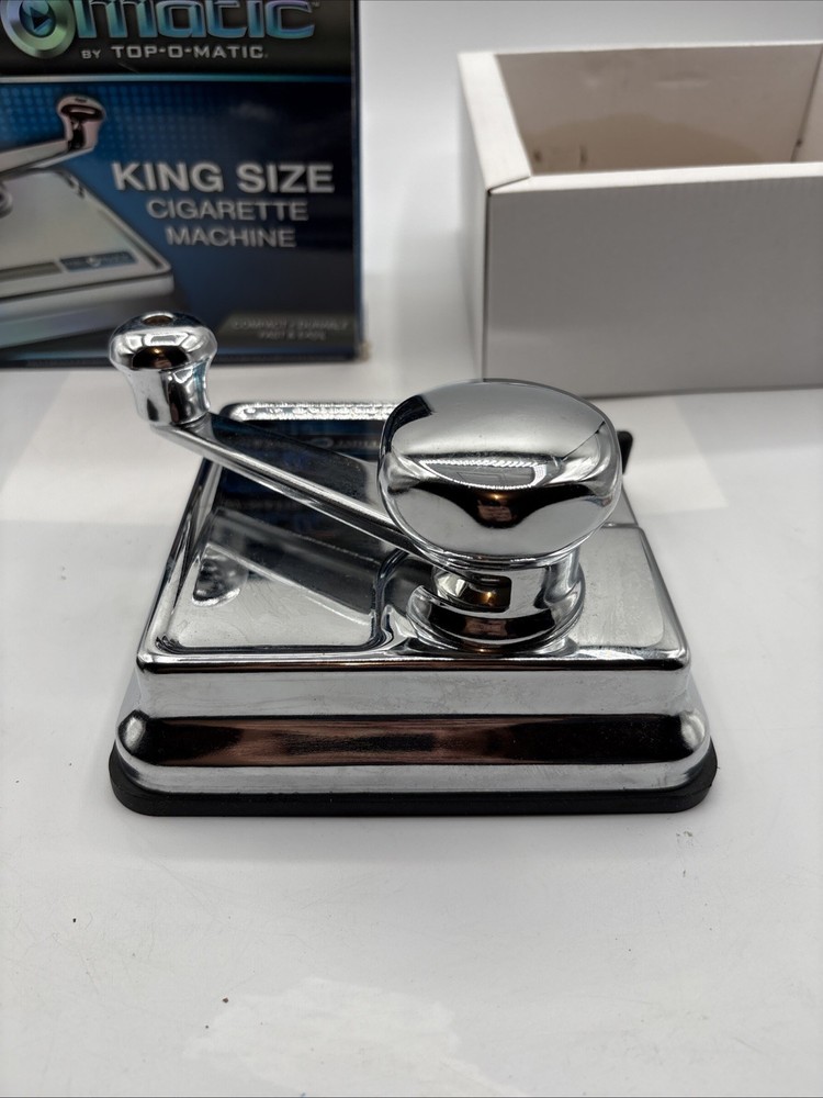 MikrOmatic TOP-O-Matic Regular Kings Cigarette Maker Making Injector Machine