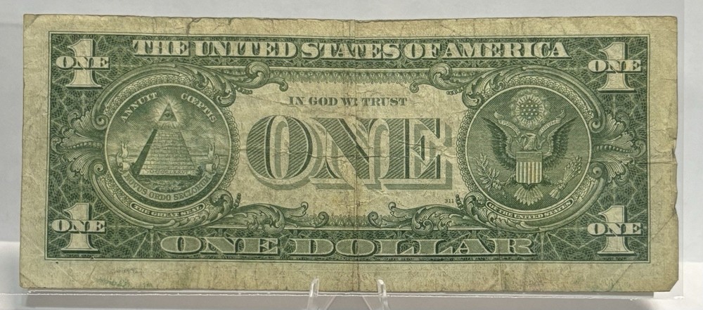 1957 $1 Note Silver Certificate Star Note, #⭐️98152283C! 🔥