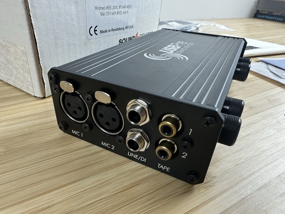 Sound Device USBPre Sound Devices Interface