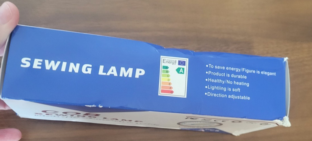 COB Lighting Sewing Lamp - New In Box Adjustable neck For Different lighting