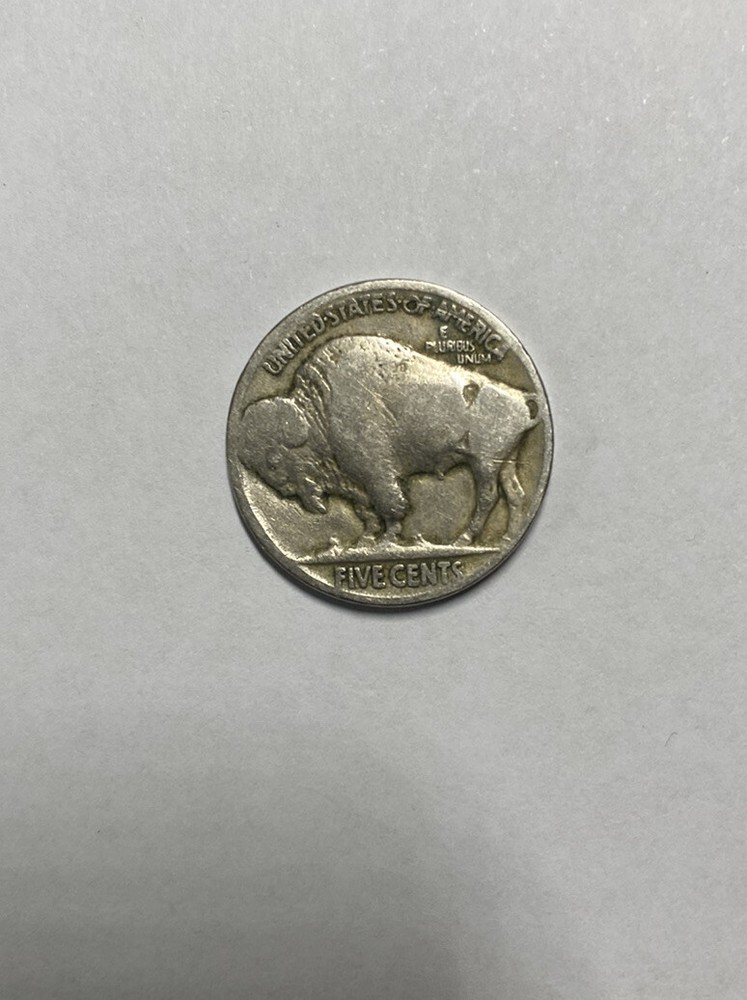 1925 p buffalo nickel B-17