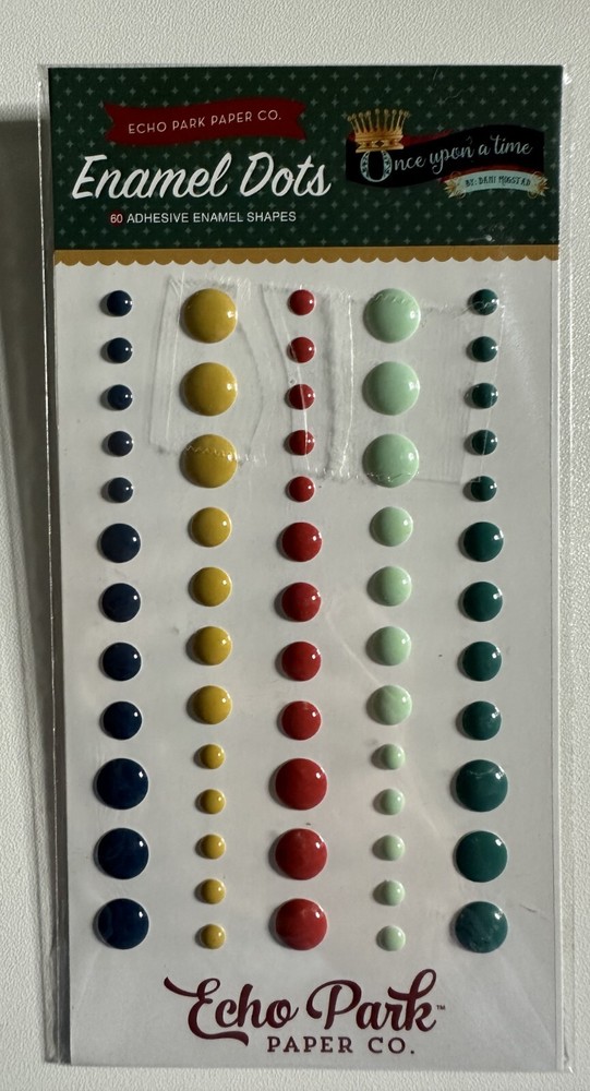 Echo Park Enamel Dots Multiple Variations Available-You Choose