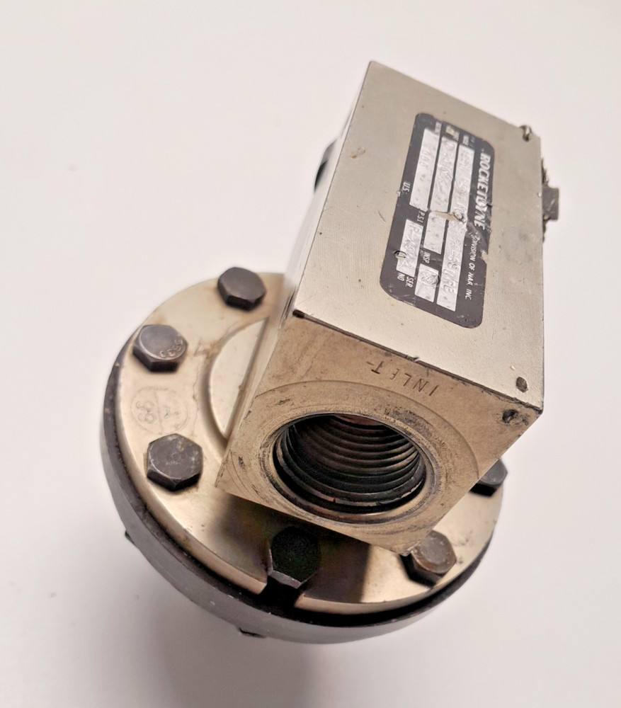 Surplus Rocketdyne Liquid Oxygen LOX Pressure Regulator Assy Rocket Engine NASA