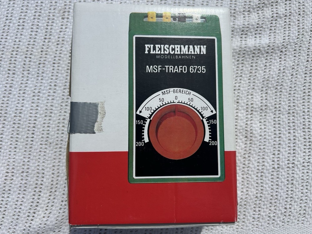 Fleischmann HO 6735 230V MSF-TRANSFO Transformer Model Train Controller - (EX)