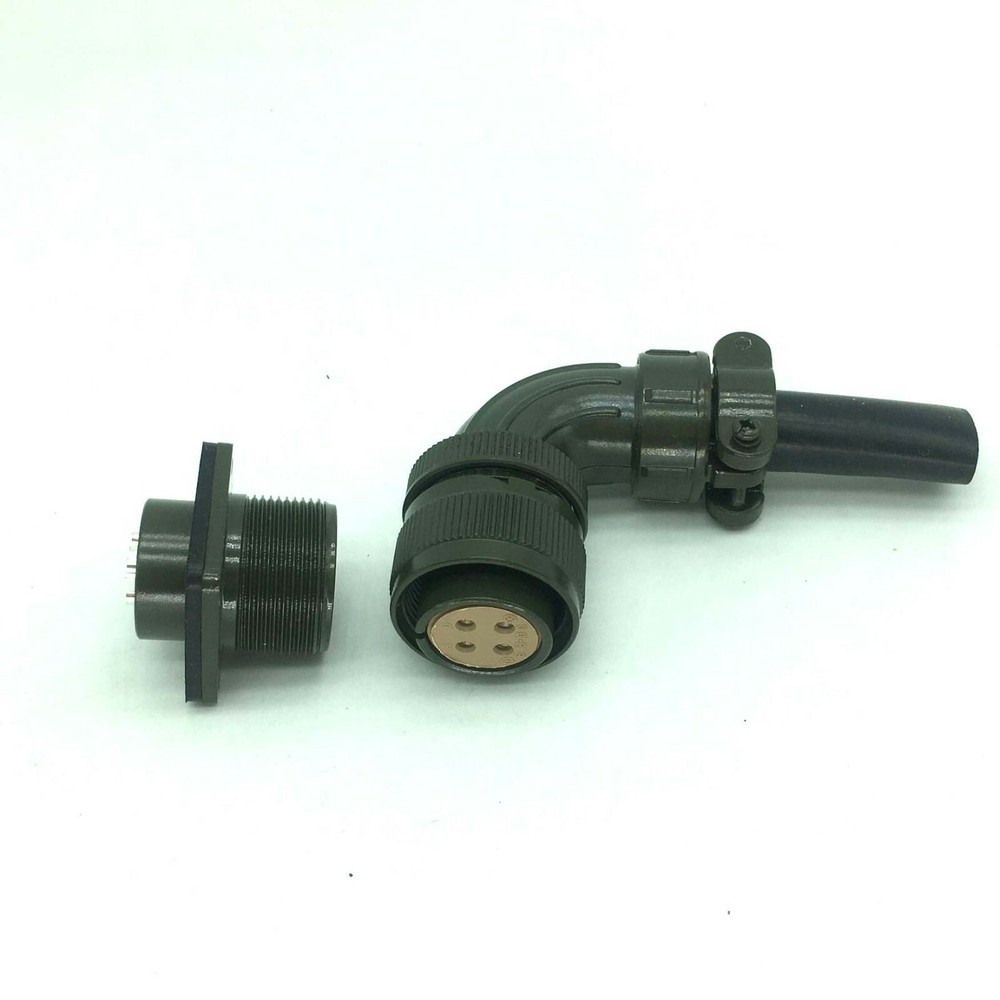 1 set 4-pin core 90° Aviation plug servo motor special plug & socket 3108 18-10S