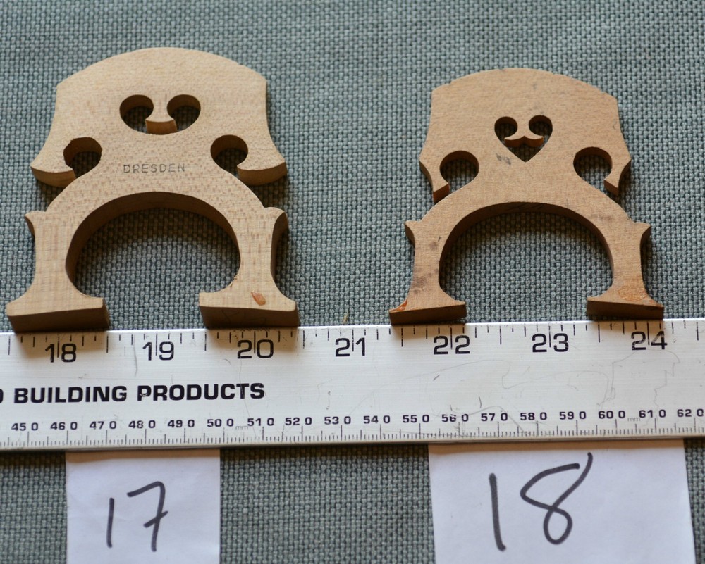 Vintage Cello Bridge Selection