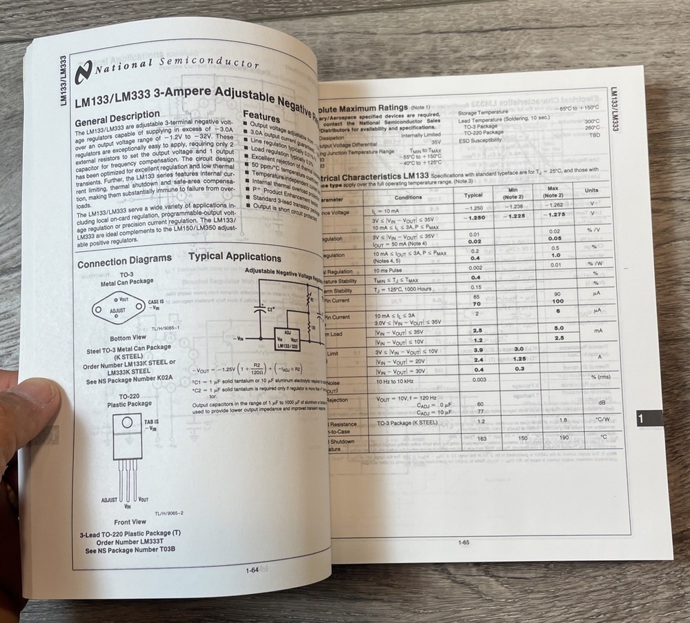 National Power ICs Databook - National Semiconductor 1995