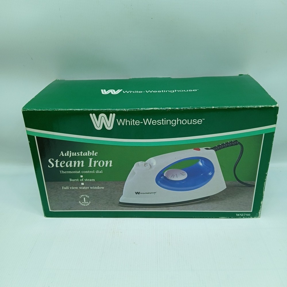White-Westinghouse Adjustable Steam Iron #WS1750
