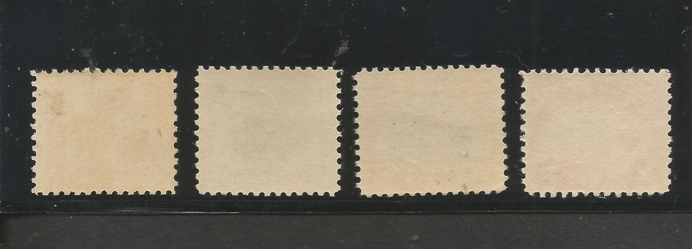 # C 1-3, C6, Unused, VF, OG, NH. CV $ 490.00