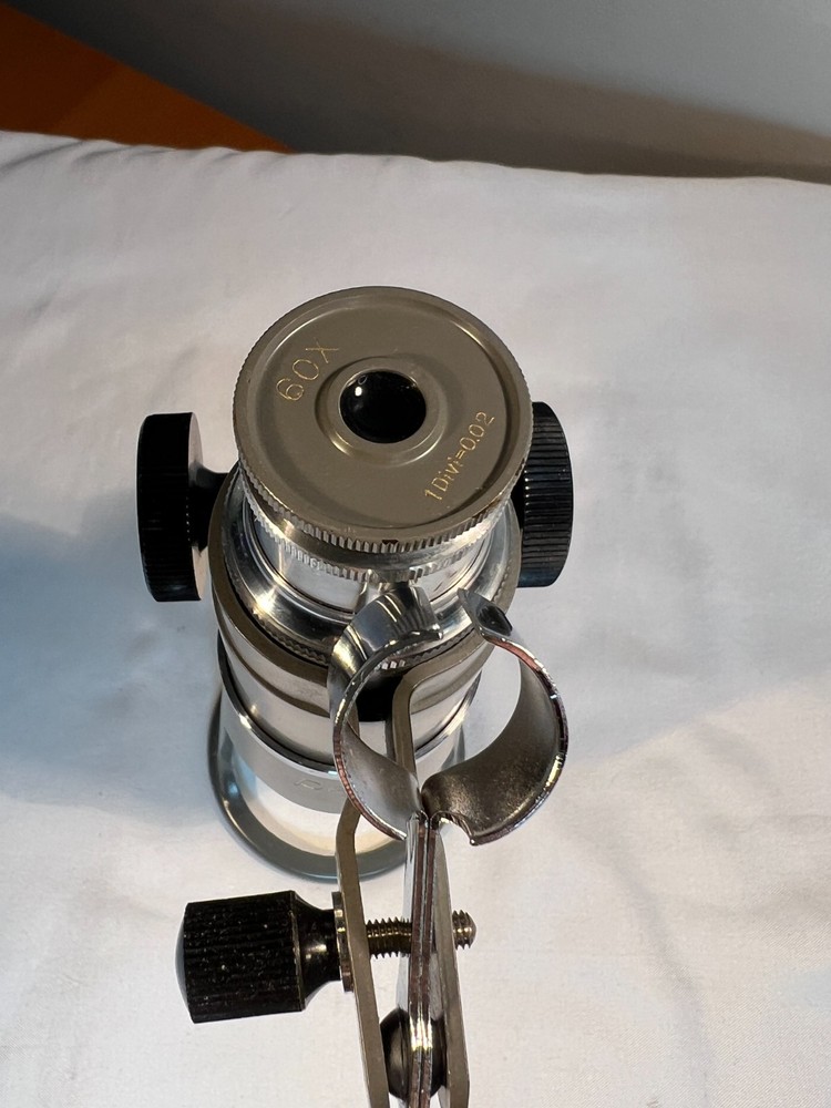 Peak 60x Alignment / Inspection Microscope Japan w/ Penlight – Excellent Optics
