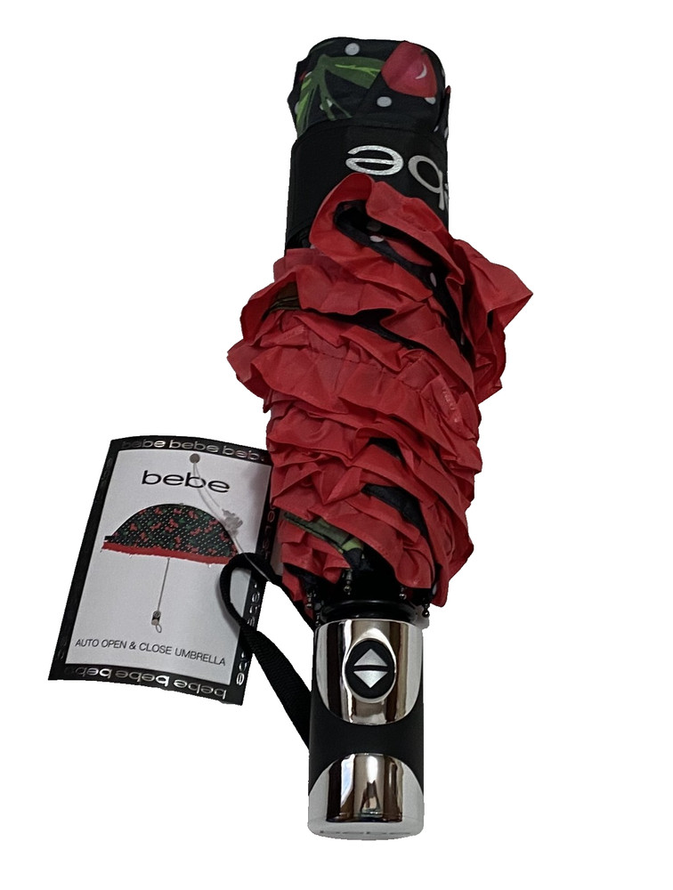 bebe Umbrella Auto Open & Close Lightweight Rain Sunshine