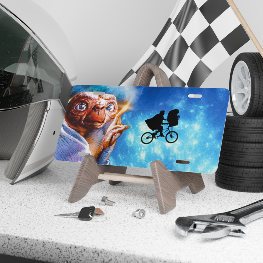 ET the Extra Terrestrial Movie License Plate