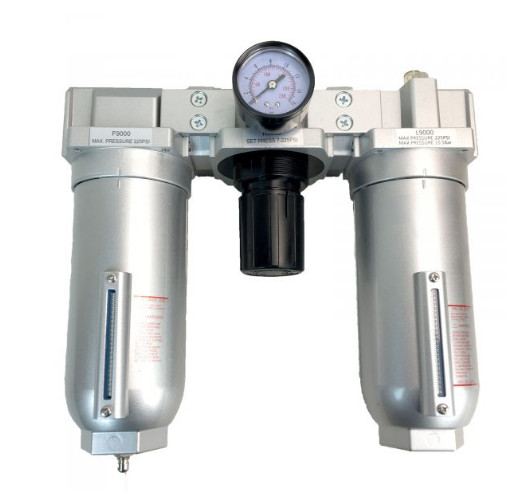 1" Heavy Duty FRL Filter Regulator Lubricator