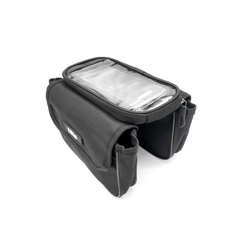 TÖLS Double rear saddlebag with mobile compartment ROUTE
