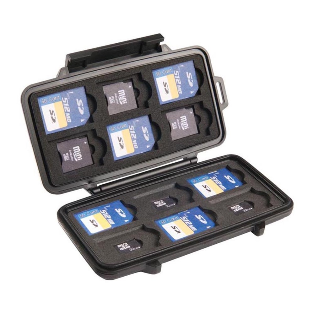 009150-0100-110 Micro Memory Card Case Black