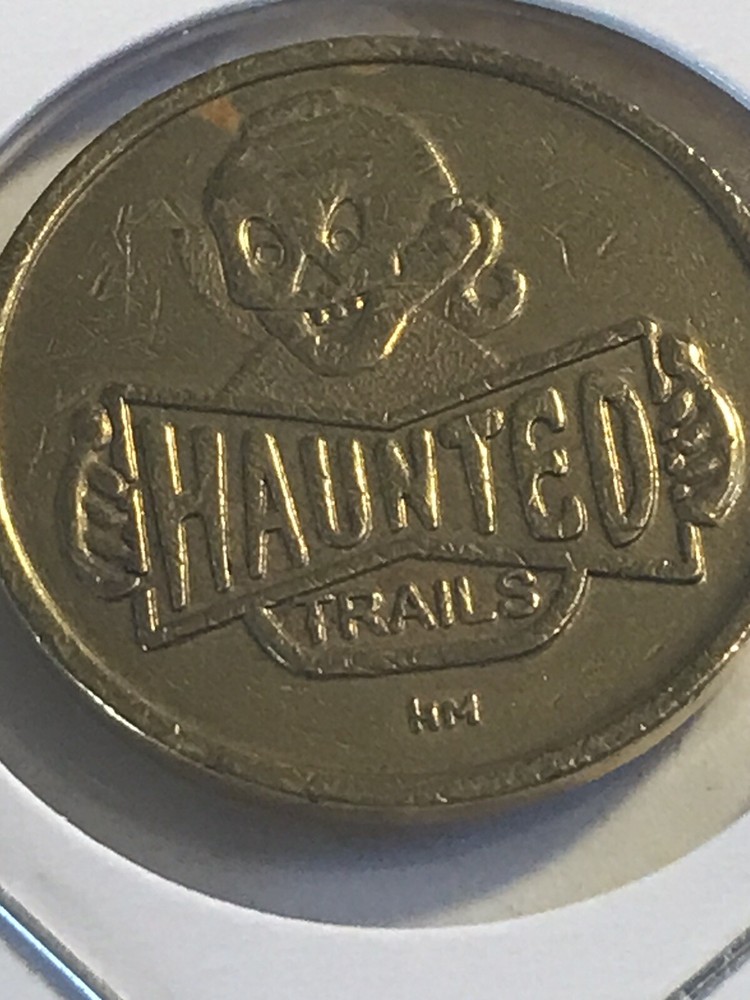 Haunted Trails Token Burbank, Illinois