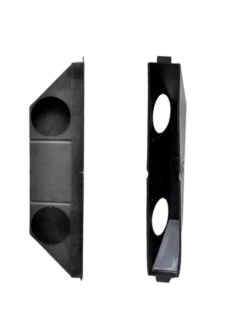 LOT (2PCS) Attwood Boat Air Collector Box 1341-1 | Black 3 Inch (Pair)