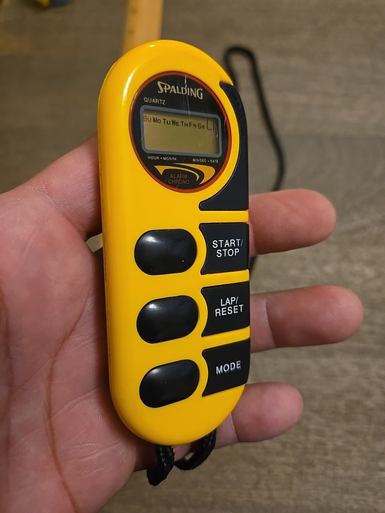 Spalding Quartz Multi-Sport Timer 1990s See All Pics And Description Make Offer