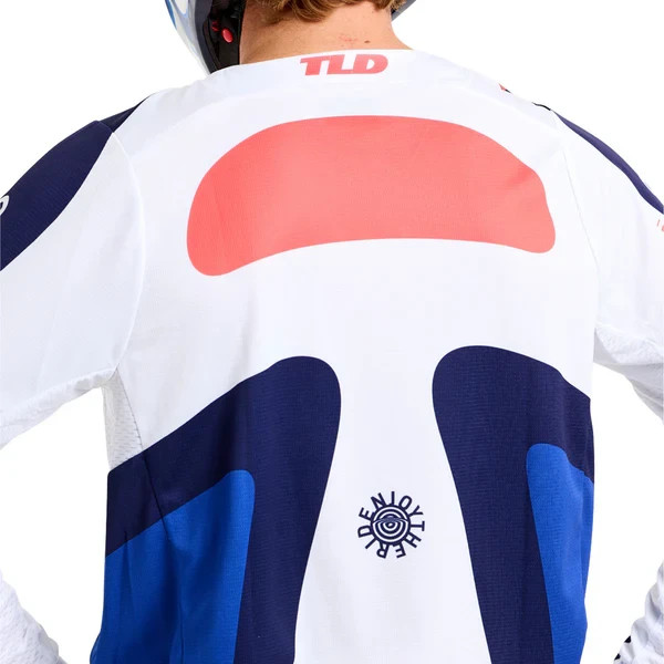 Troy Lee Designs GP Pro Jersey - Frames Navy/White - Medium