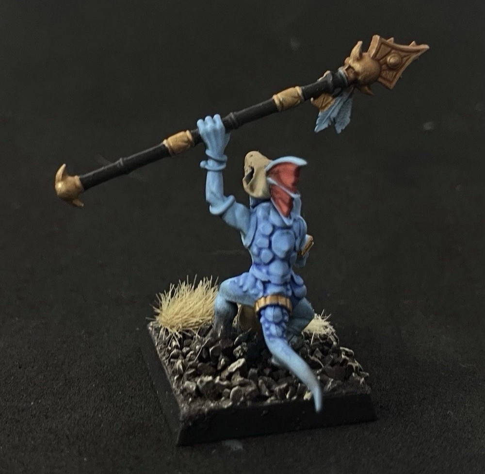 Warhammer Seraphon Lizardmen Skink Priest plastic