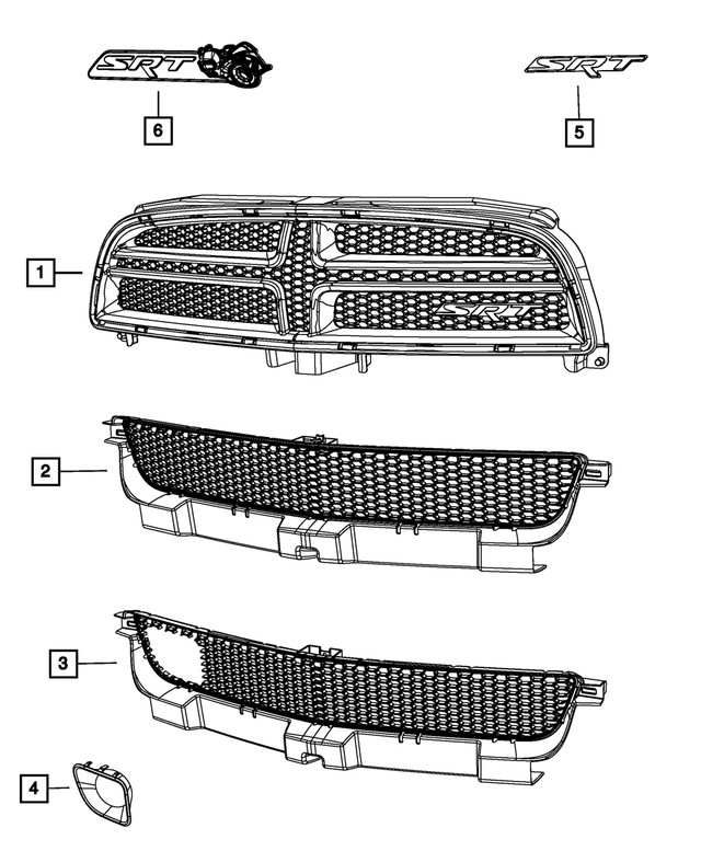 Genuine Mopar Nameplate 5030355AB
