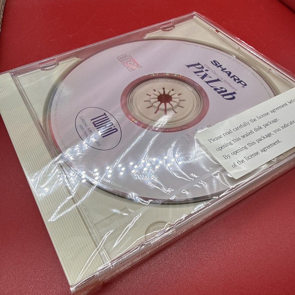 Sharp PixLab Video Capture Software Windows 95/98/NT4.0 For Sharp Camcorder