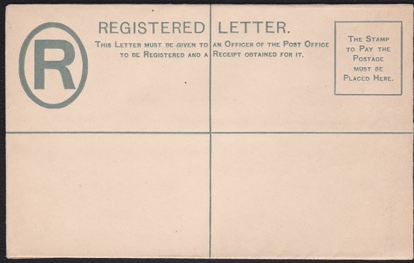 MAURITIUS EVII 12c small size registered envelope unused..................D3058