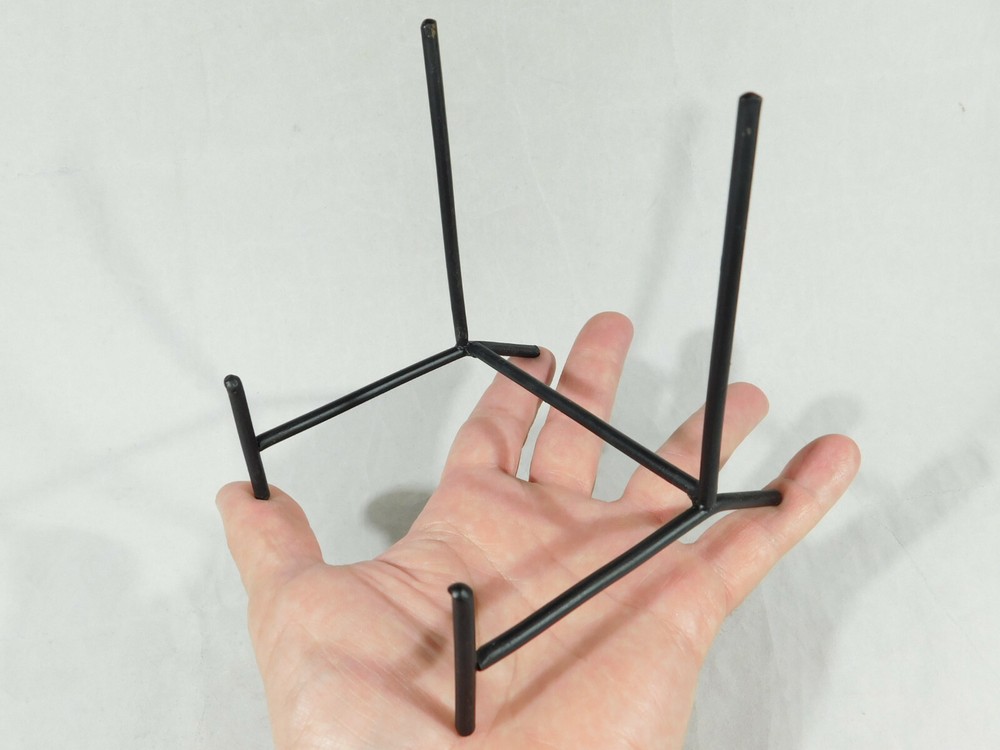 Easel Display Stand Large Size Black Iron Very Sturdy