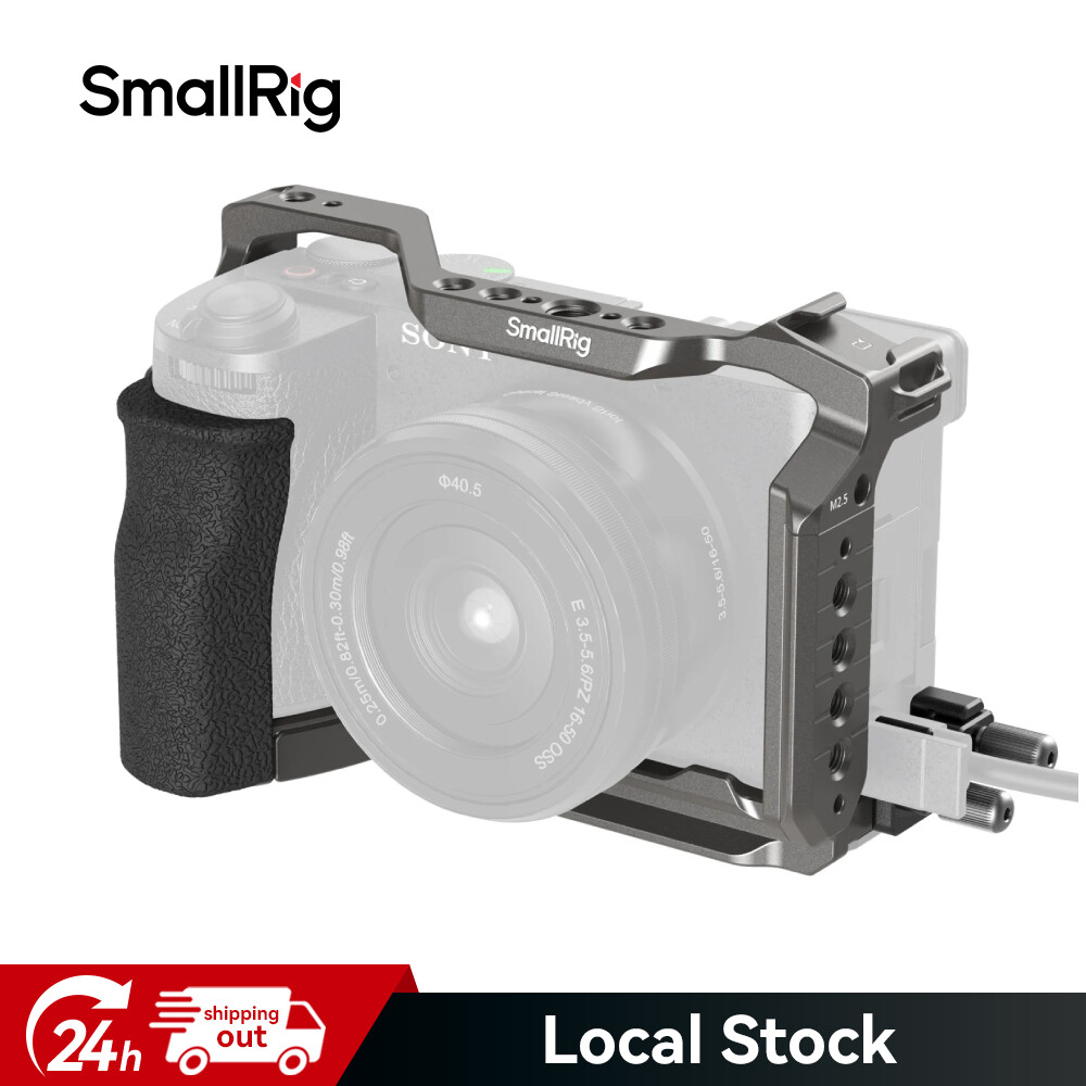 SmallRig A6700 HawkLock Quick Release Cage Kit for Sony Alpha 6700 Camera