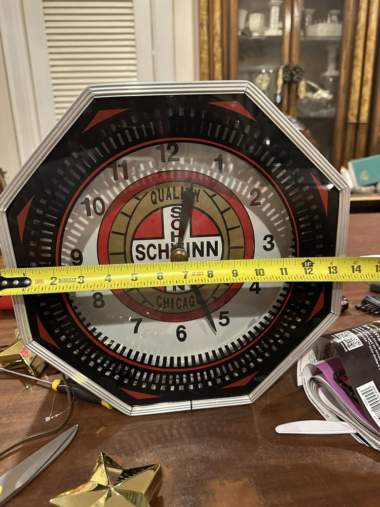 Spinner Neon Clock