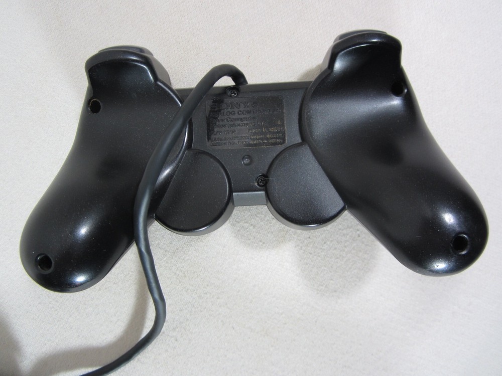 Sony PlayStation 2 Dual Shock Analog Controller Black UNTESTED