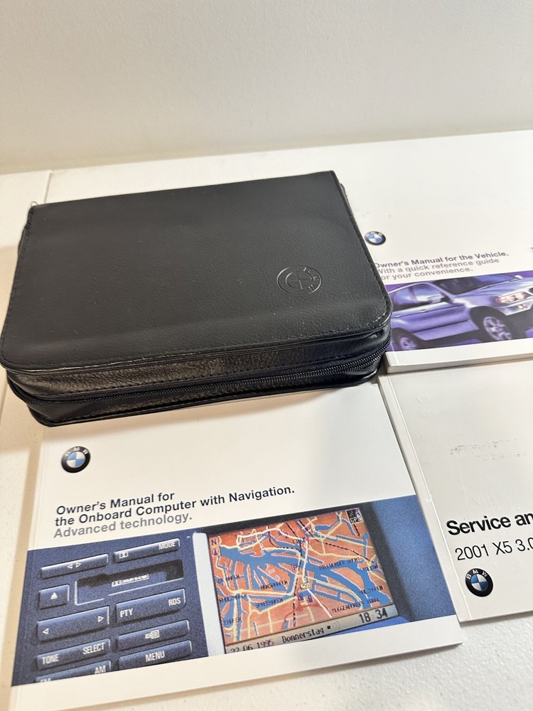 BMW X5 Owner's Manuals Set 2000/2001