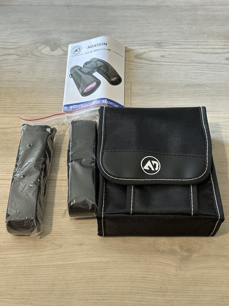 Adasion 12x42 Binoculars Black NIB