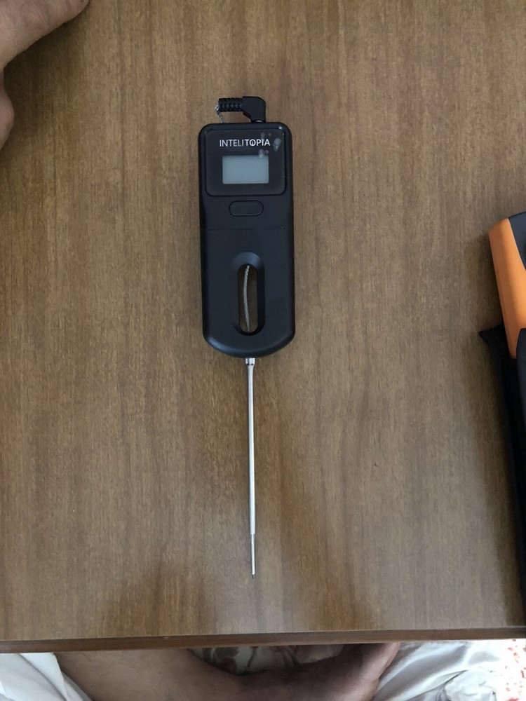 Intelitopia Black Alarm Tempgraph Multi Meat Type Wireless Meat Thermometer