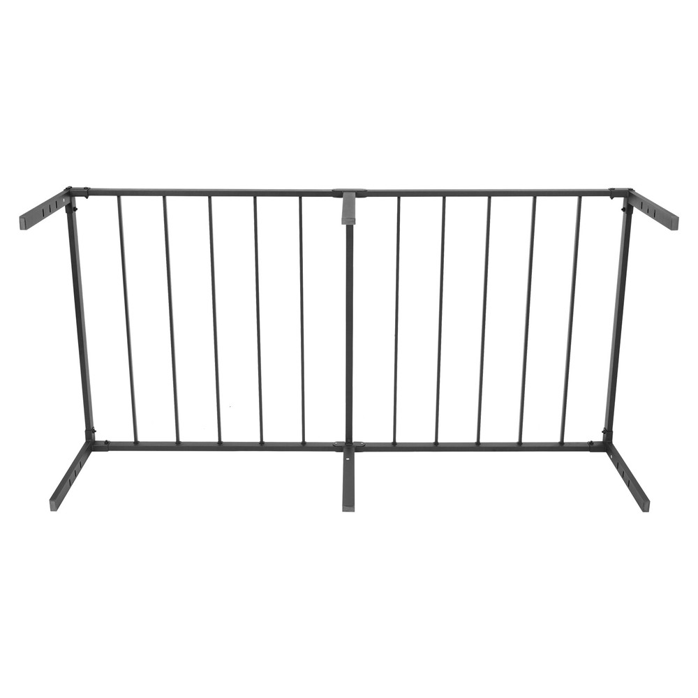 74.5*37.5*18in Platform Bed Frame Iron High Bed Frame Load Heavy Duty 660 Lbs US